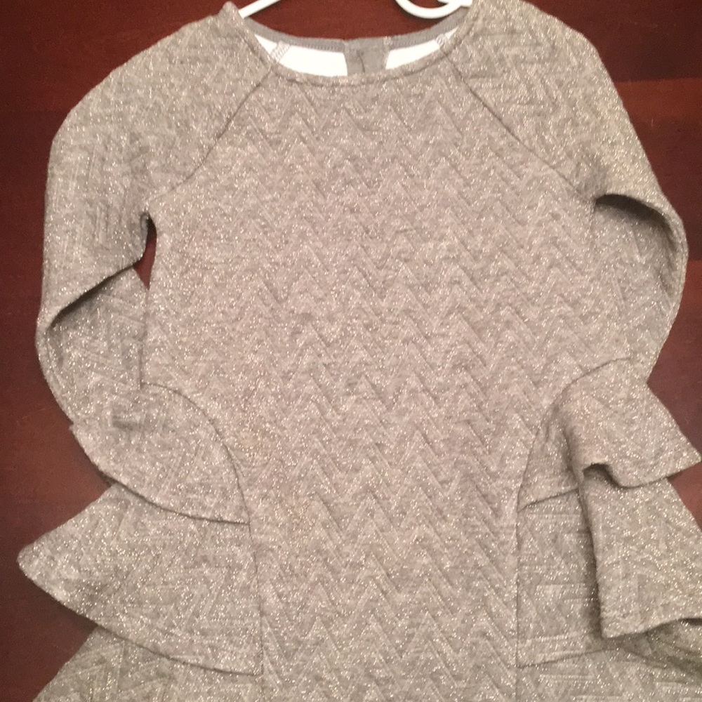 NWOT-Cat&Jack Grey metallic Dress